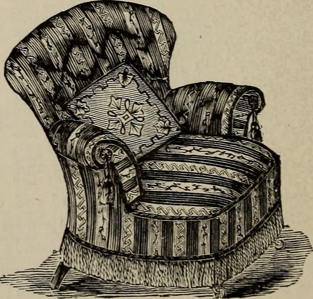 An illustration from Beautiful homes : or, Hints in house furnishing, 1878, leaf 247