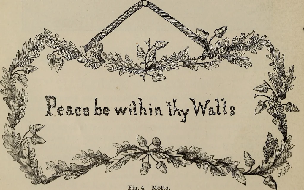 An illustration from Beautiful homes : or, Hints in house furnishing, 1878, leaf 25