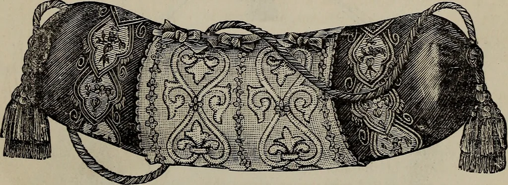 An illustration from Beautiful homes : or, Hints in house furnishing, 1878, leaf 250