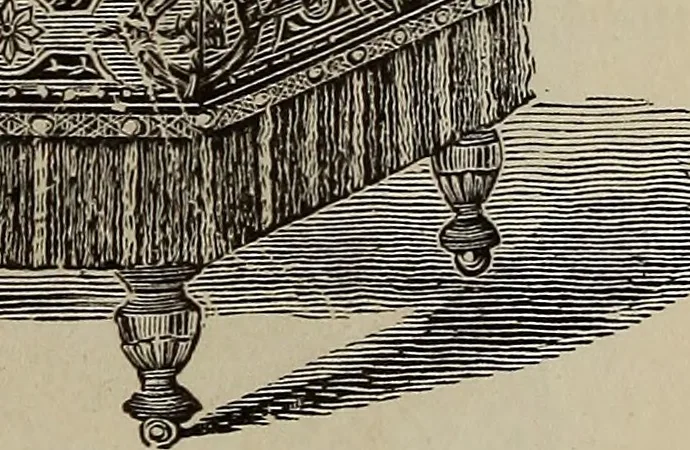An illustration from Beautiful homes : or, Hints in house furnishing, 1878, leaf 262