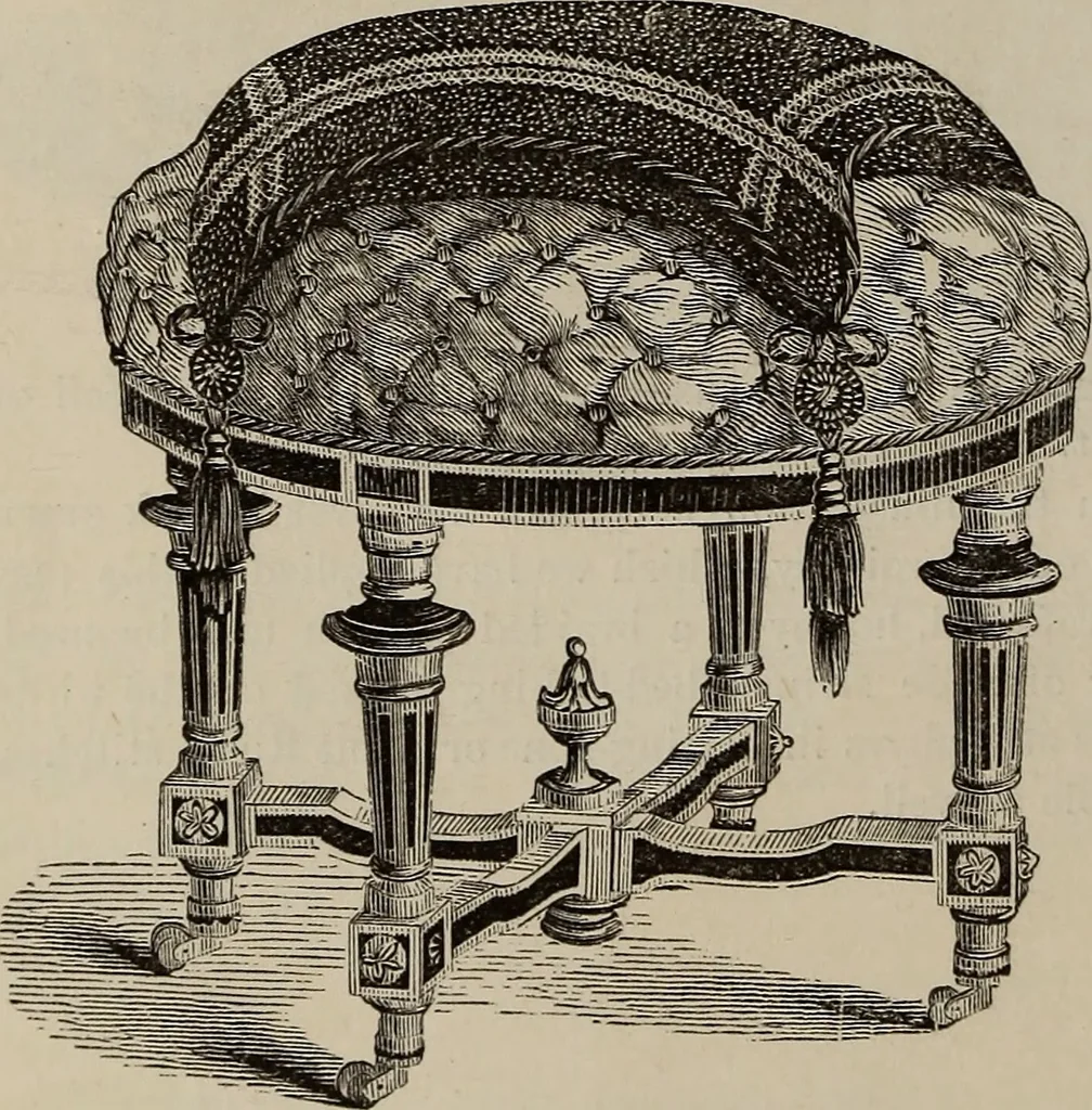 An illustration from Beautiful homes : or, Hints in house furnishing, 1878, leaf 263