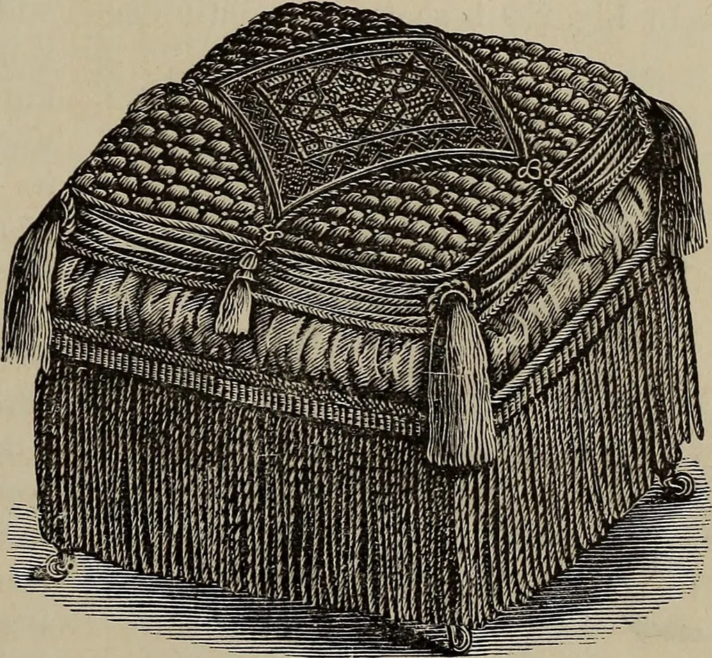 An illustration from Beautiful homes : or, Hints in house furnishing, 1878, leaf 266