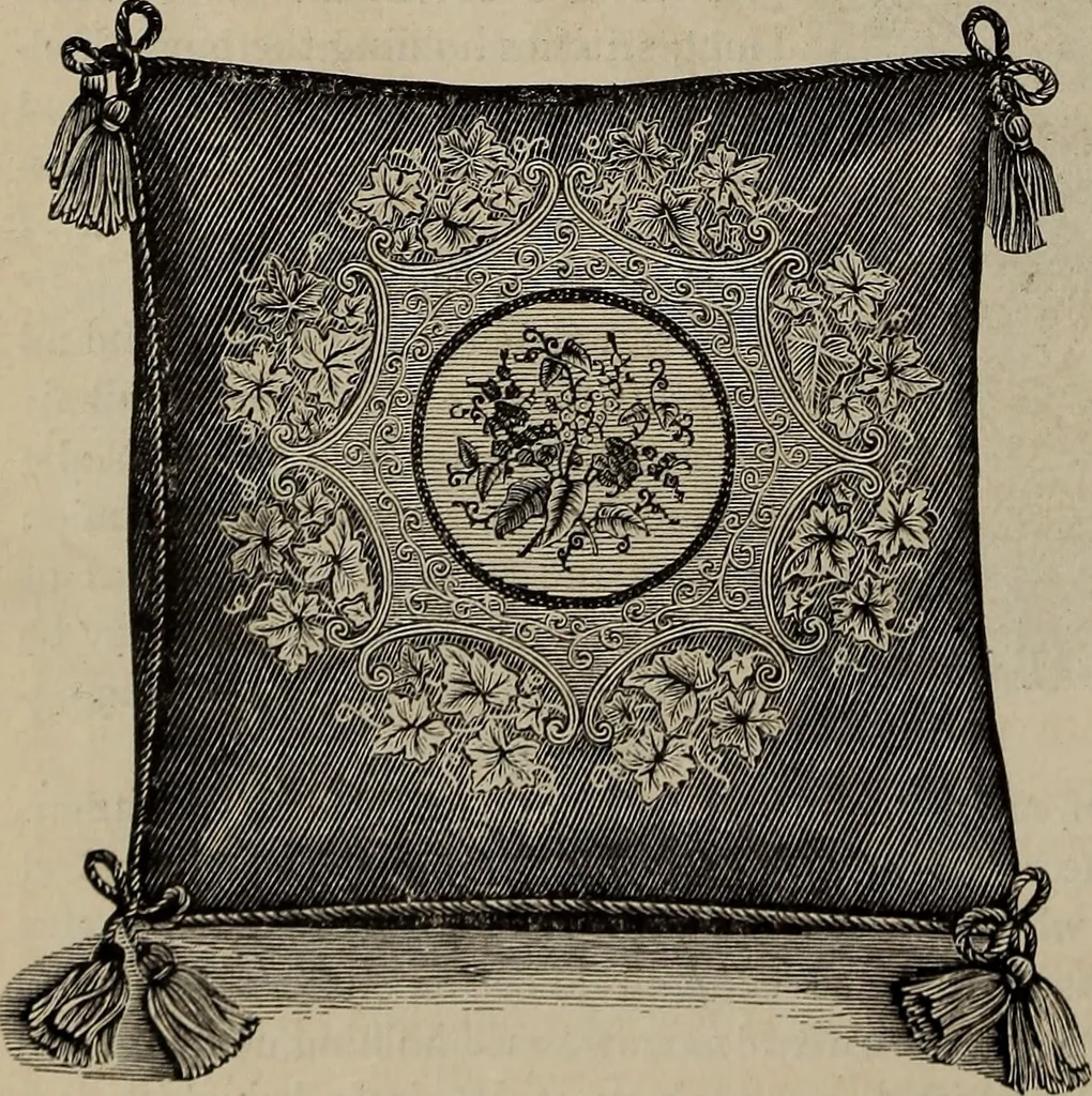 An illustration from Beautiful homes : or, Hints in house furnishing, 1878, leaf 283
