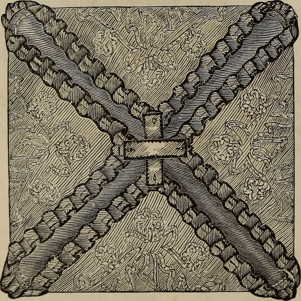An illustration from Beautiful homes : or, Hints in house furnishing, 1878, leaf 297