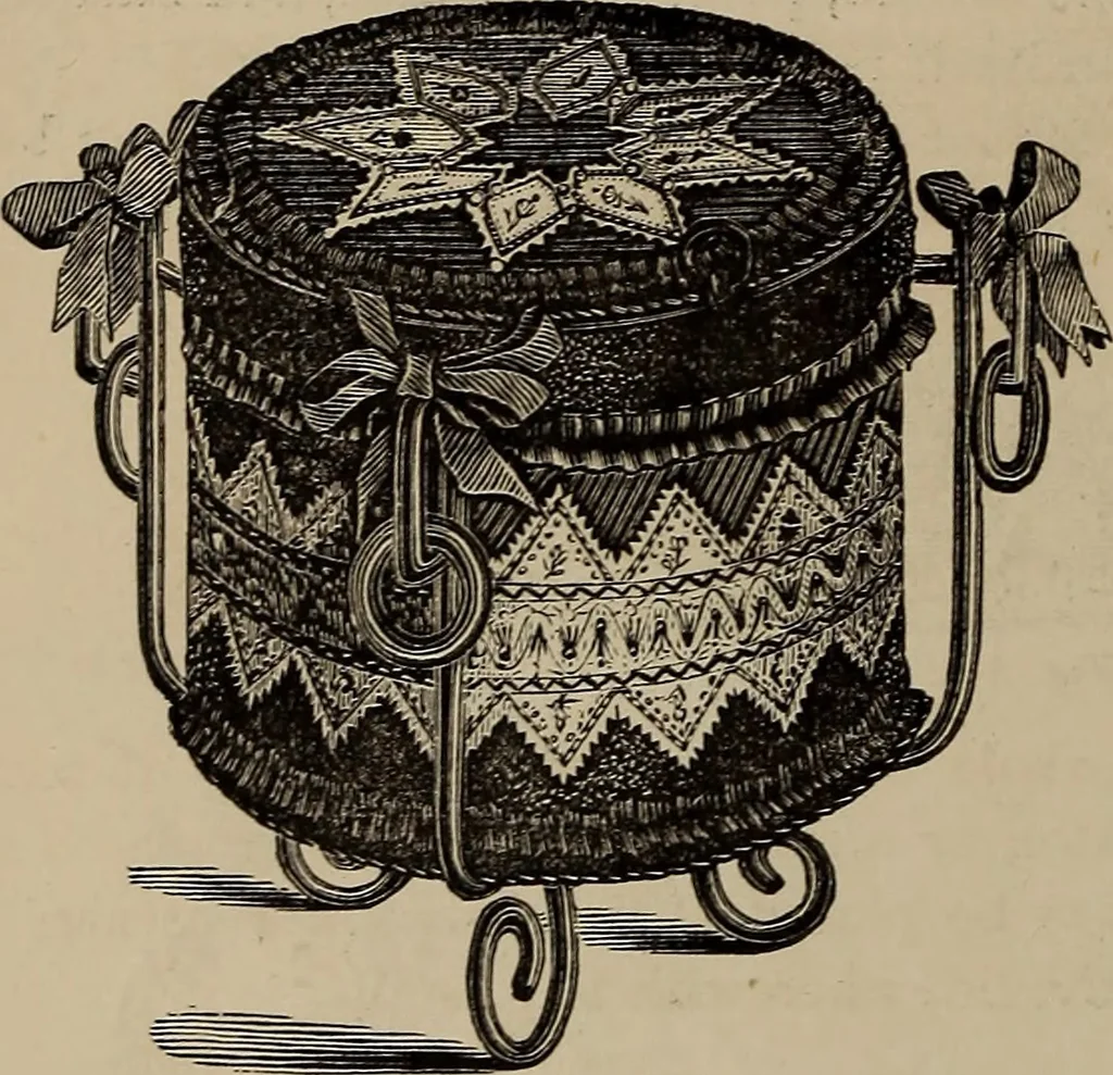 An illustration from Beautiful homes : or, Hints in house furnishing, 1878, leaf 317