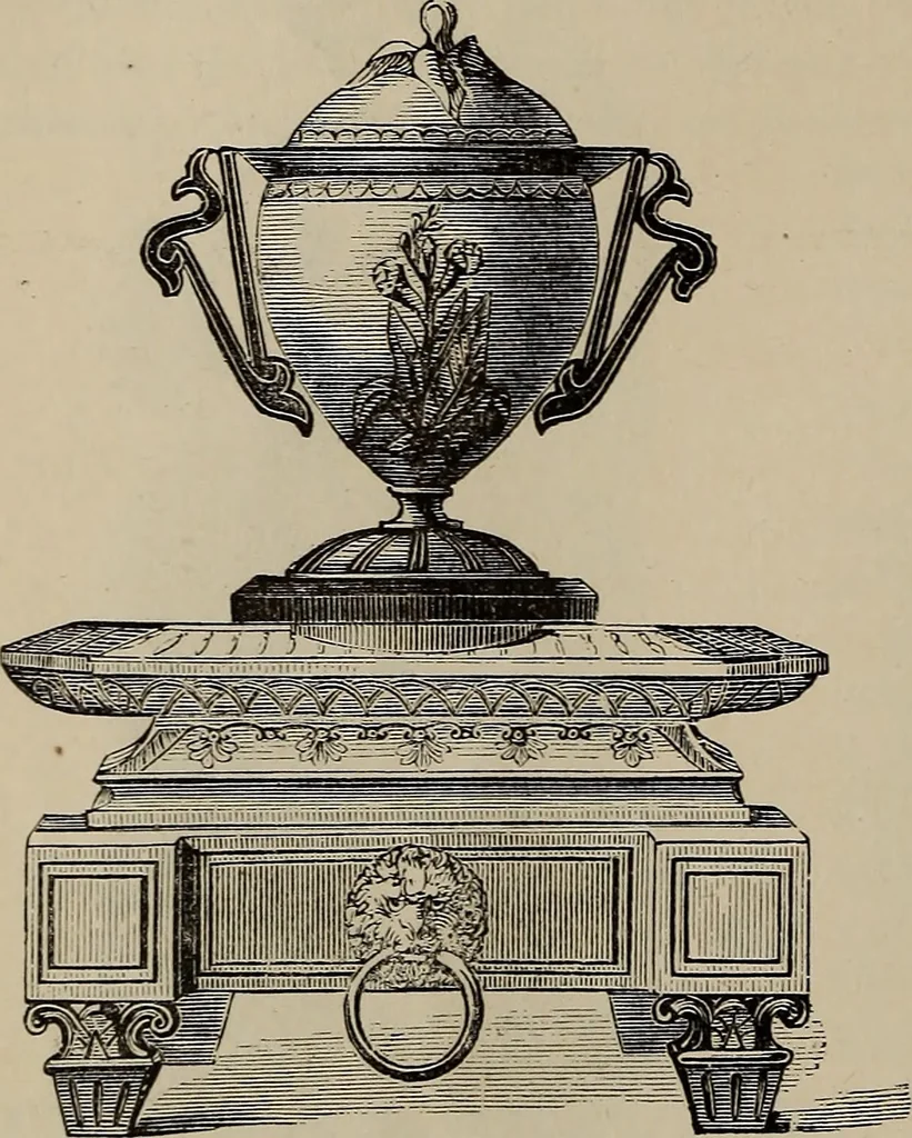 An illustration from Beautiful homes : or, Hints in house furnishing, 1878, leaf 59