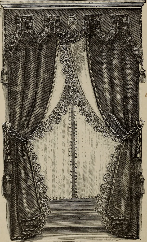An illustration from Beautiful homes : or, Hints in house furnishing, 1878, leaf 65