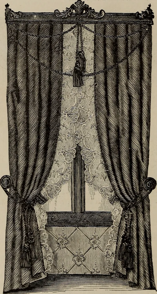 An illustration from Beautiful homes : or, Hints in house furnishing, 1878, leaf 75