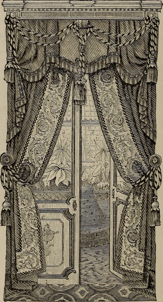 An illustration from Beautiful homes : or, Hints in house furnishing, 1878, leaf 81