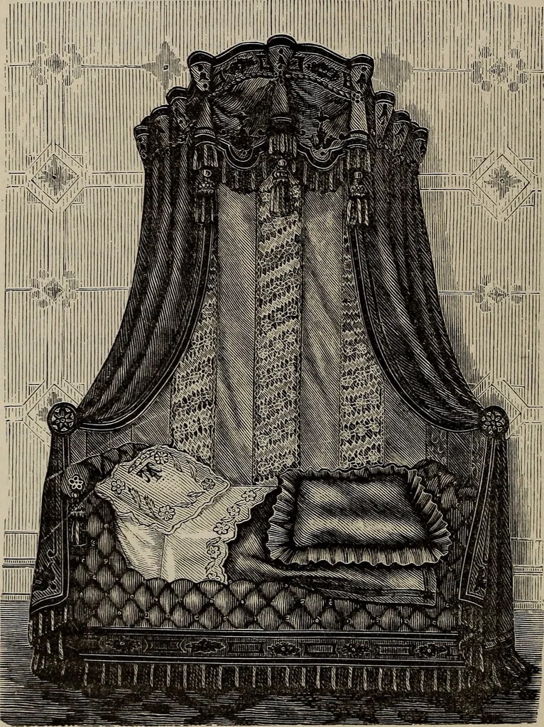 An illustration from Beautiful homes : or, Hints in house furnishing, 1878, leaf 95