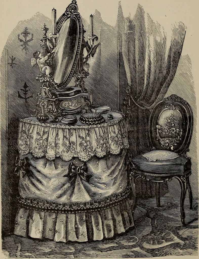 An illustration from Beautiful homes : or, Hints in house furnishing, 1878, leaf 99