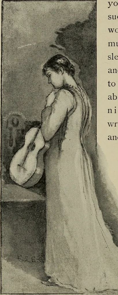 An illustration from Beauty of form and grace of vesture, 1892, leaf 129