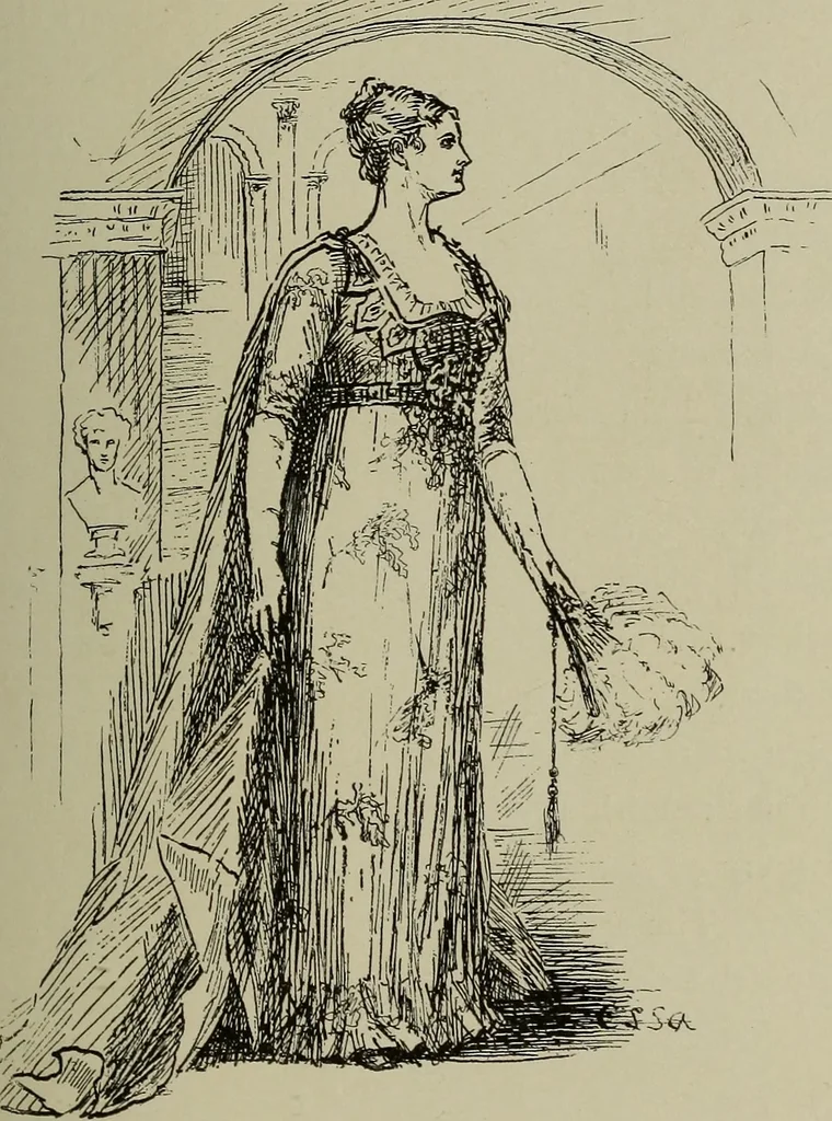 An illustration from Beauty of form and grace of vesture, 1892, leaf 132