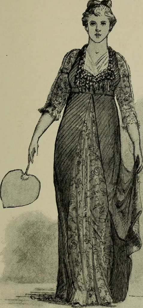 An illustration from Beauty of form and grace of vesture, 1892, leaf 136