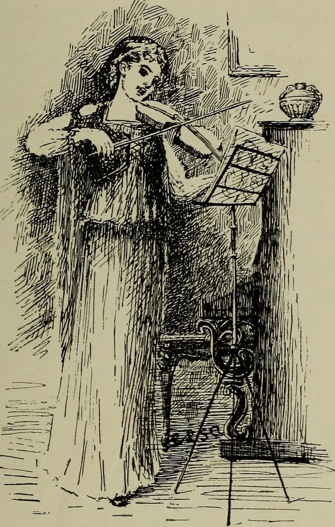 An illustration from Beauty of form and grace of vesture, 1892, leaf 138