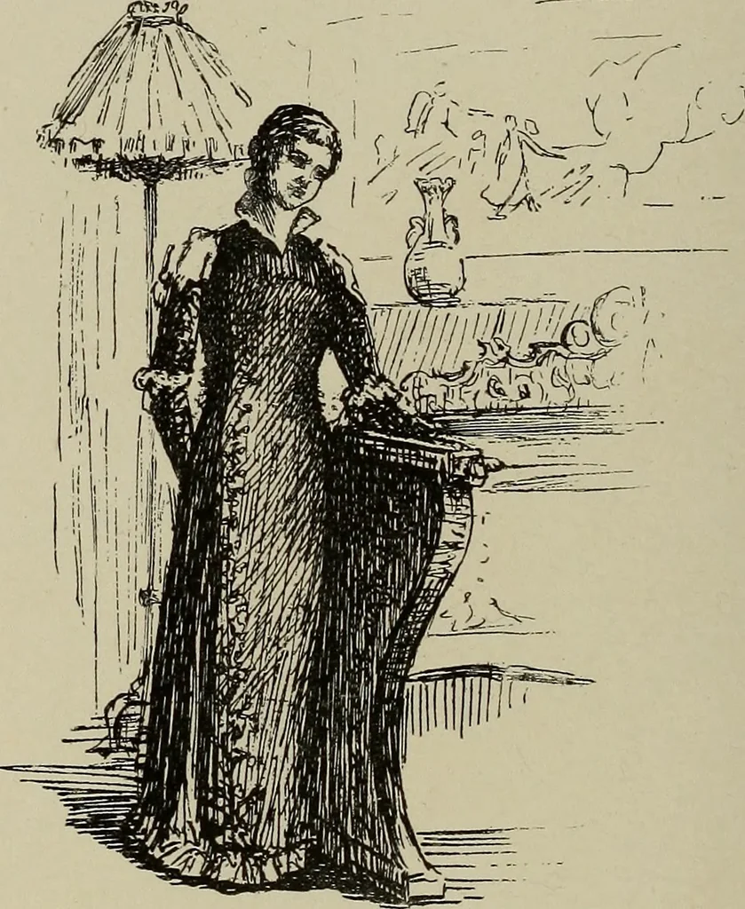 An illustration from Beauty of form and grace of vesture, 1892, leaf 143