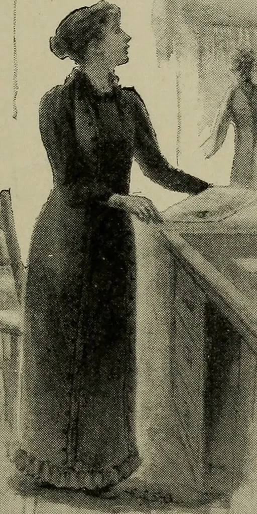 An illustration from Beauty of form and grace of vesture, 1892, leaf 144