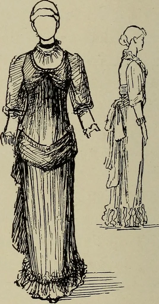An illustration from Beauty of form and grace of vesture, 1892, leaf 153
