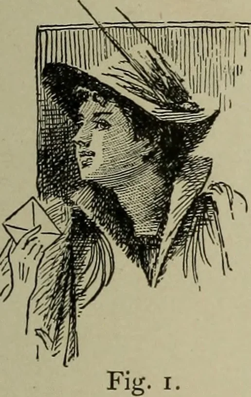 An illustration from Beauty of form and grace of vesture, 1892, leaf 18