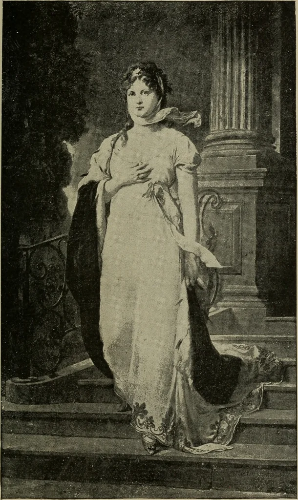An illustration from Beauty of form and grace of vesture, 1892, leaf 20
