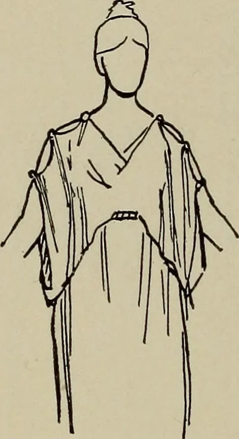 An illustration from Beauty of form and grace of vesture, 1892, leaf 211