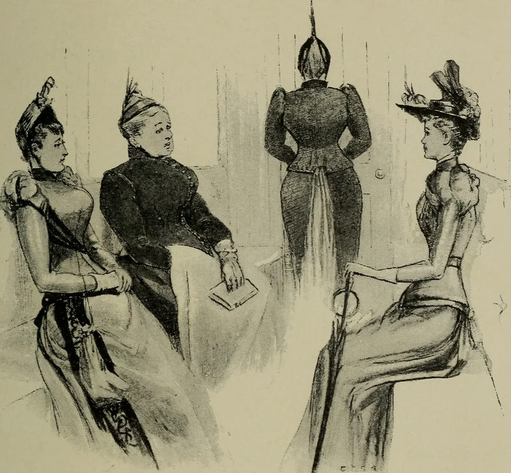 An illustration from Beauty of form and grace of vesture, 1892, leaf 34