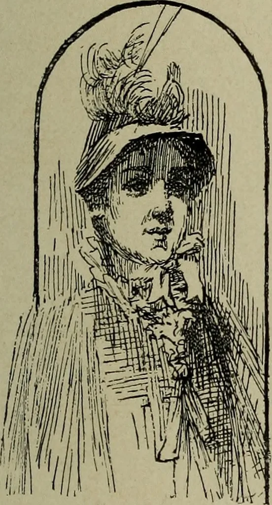 An illustration from Beauty of form and grace of vesture, 1892, leaf 46