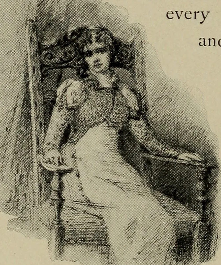 An illustration from Beauty of form and grace of vesture, 1892, leaf 87