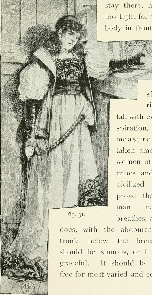 An illustration from Beauty of form and grace of vesture, 1892, leaf 106
