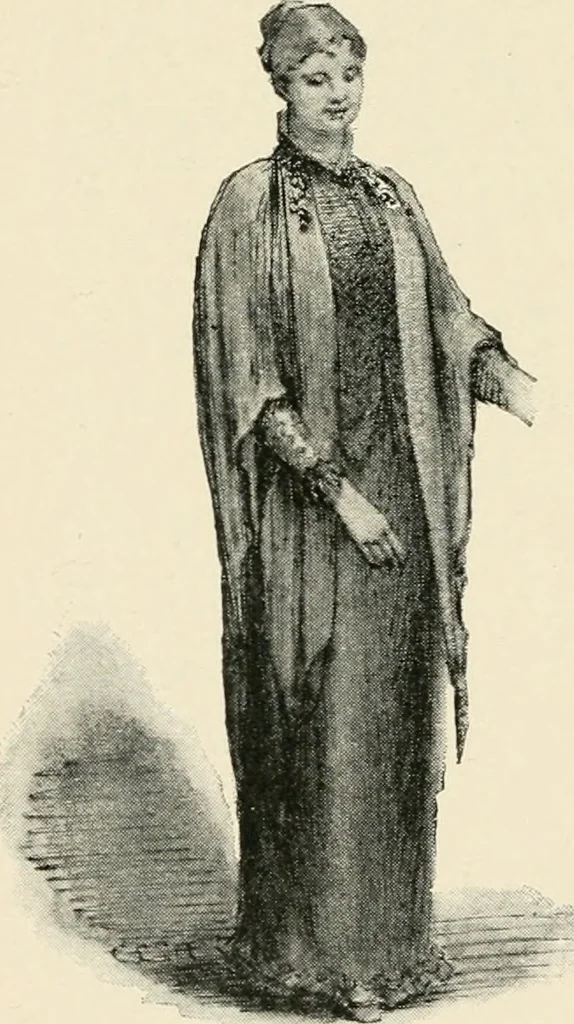 An illustration from Beauty of form and grace of vesture, 1892, leaf 129