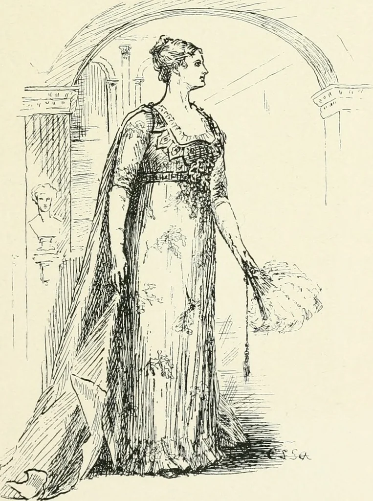 An illustration from Beauty of form and grace of vesture, 1892, leaf 130