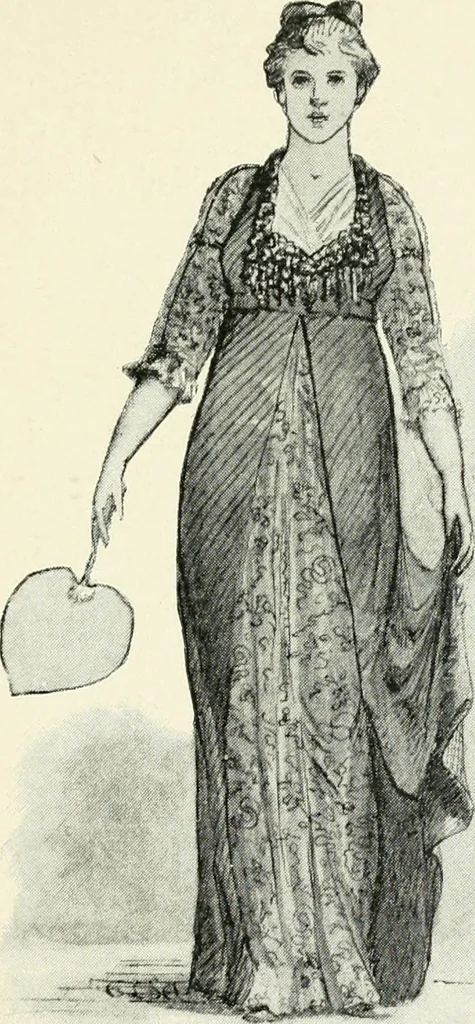 An illustration from Beauty of form and grace of vesture, 1892, leaf 134