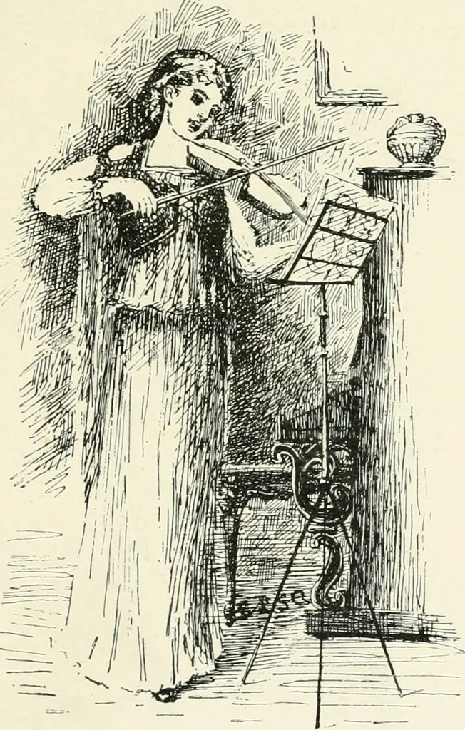 An illustration from Beauty of form and grace of vesture, 1892, leaf 136