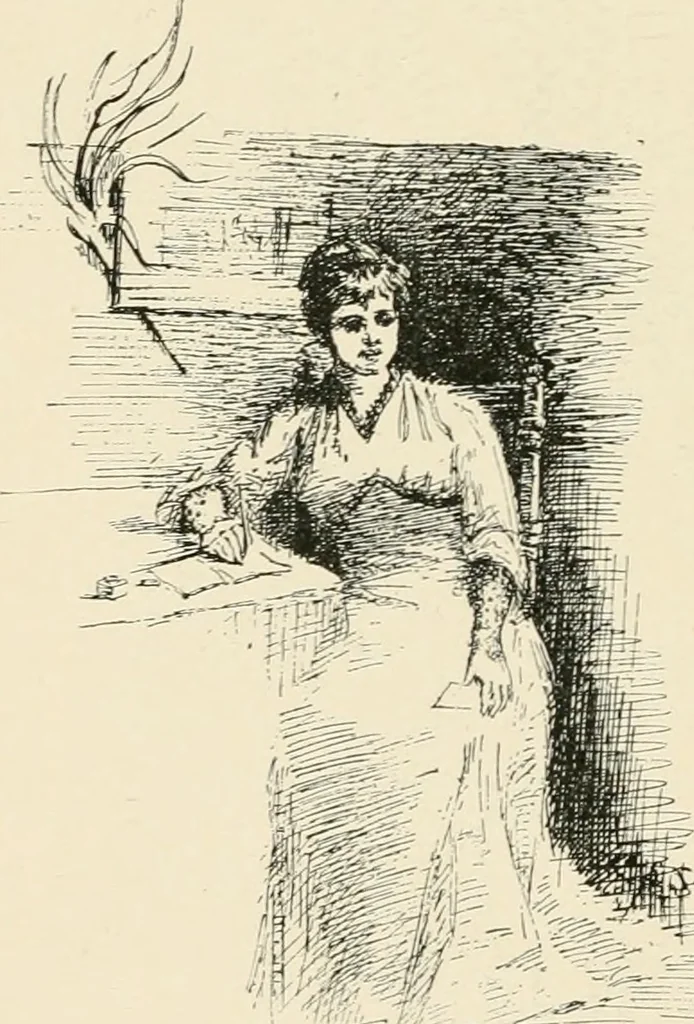 An illustration from Beauty of form and grace of vesture, 1892, leaf 137