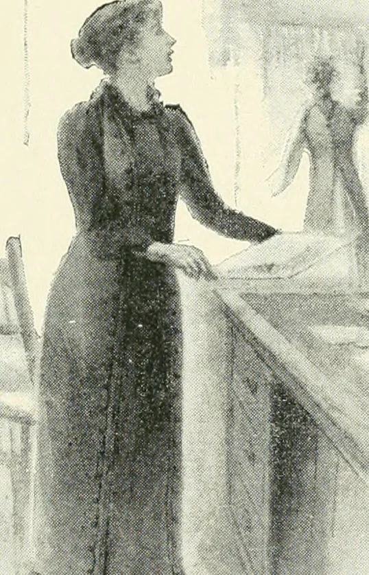 An illustration from Beauty of form and grace of vesture, 1892, leaf 142