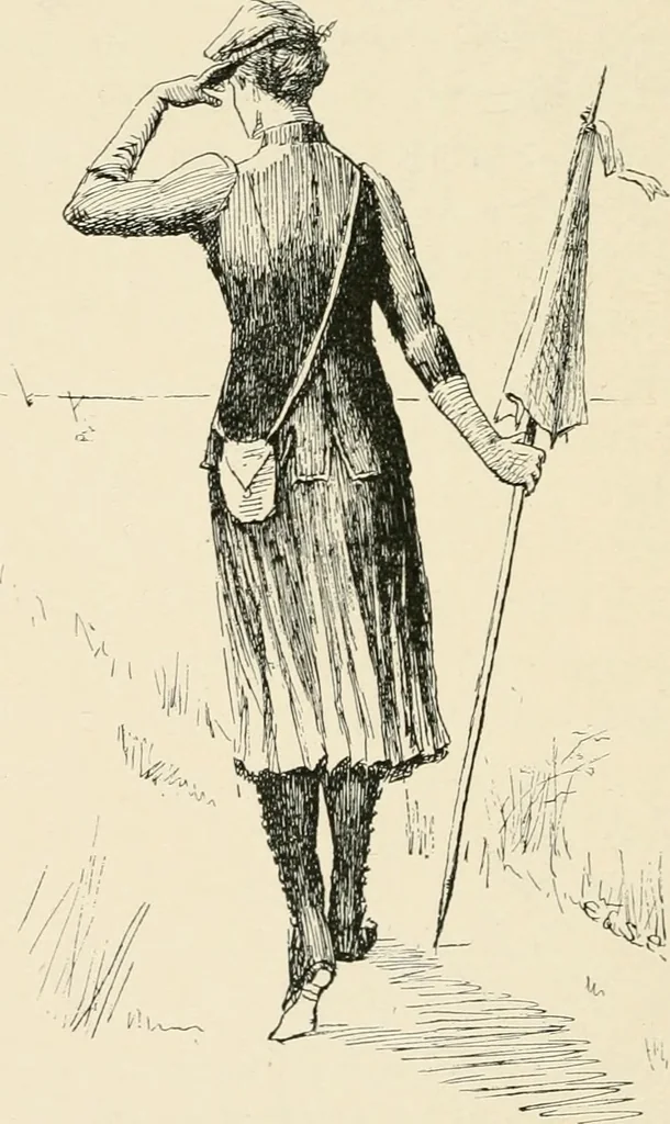 An illustration from Beauty of form and grace of vesture, 1892, leaf 147