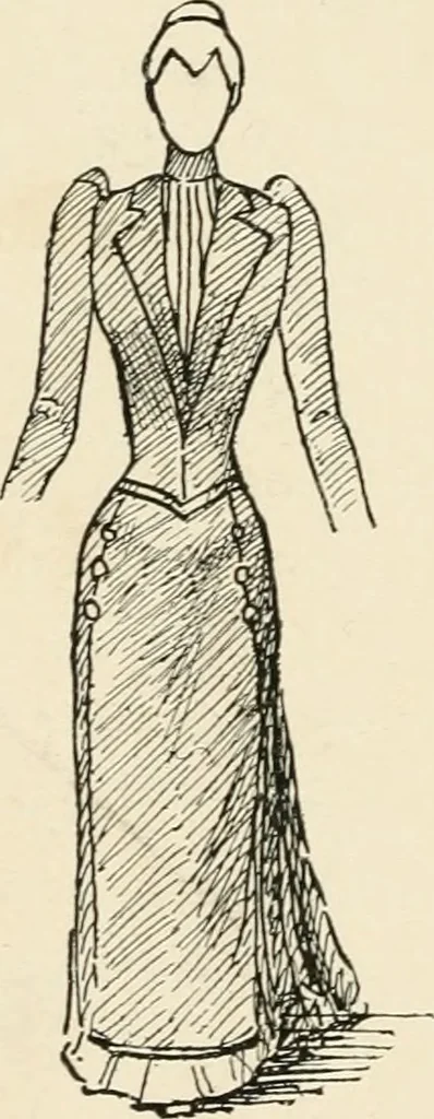 An illustration from Beauty of form and grace of vesture, 1892, leaf 151