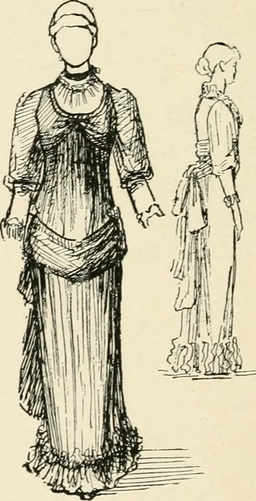 An illustration from Beauty of form and grace of vesture, 1892, leaf 151