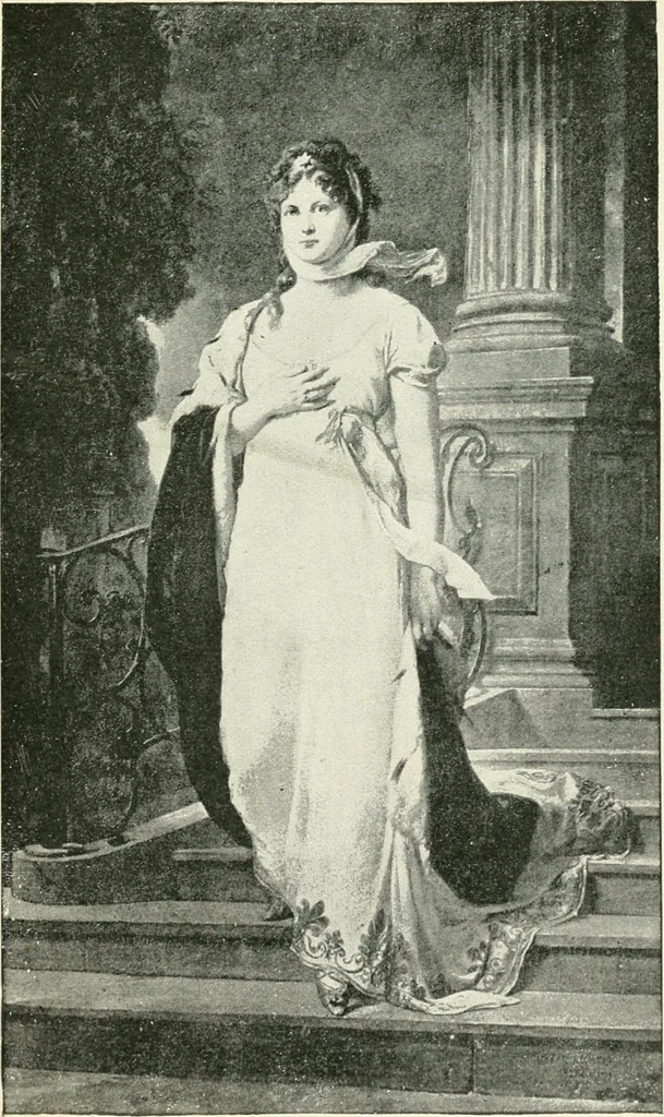 An illustration from Beauty of form and grace of vesture, 1892, leaf 18