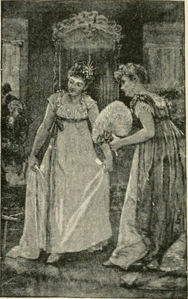 An illustration from Beauty of form and grace of vesture, 1892, leaf 213