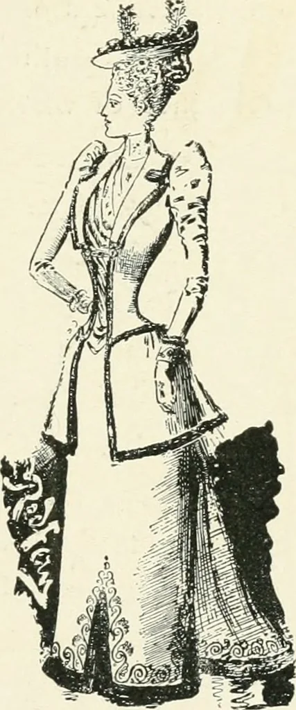 An illustration from Beauty of form and grace of vesture, 1892, leaf 26