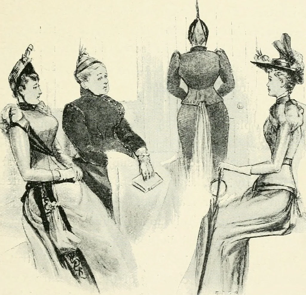 An illustration from Beauty of form and grace of vesture, 1892, leaf 32