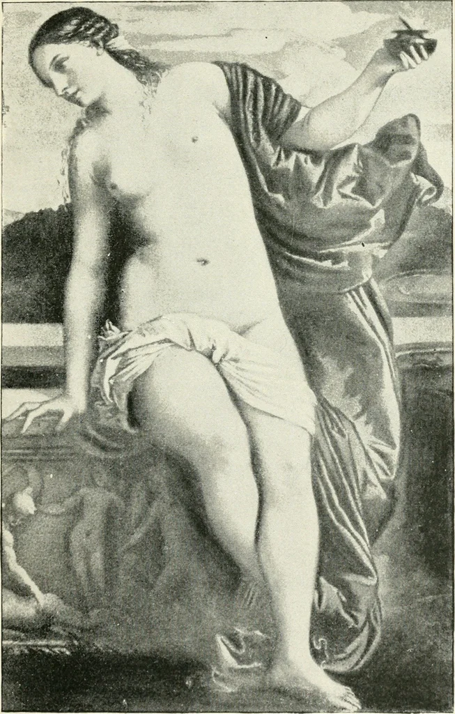 An illustration from Beauty of form and grace of vesture, 1892, leaf 54