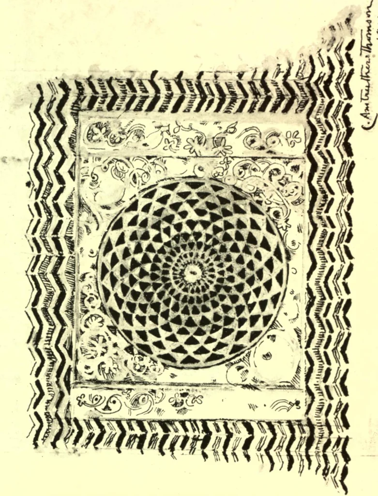 An illustration from Beauty & ugliness : and other studies in psychological aesthetics, 1912, leaf 7