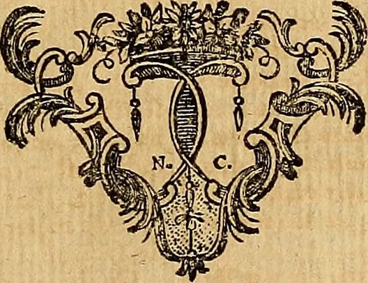 An illustration from Beaux-arts, 1788, leaf 452