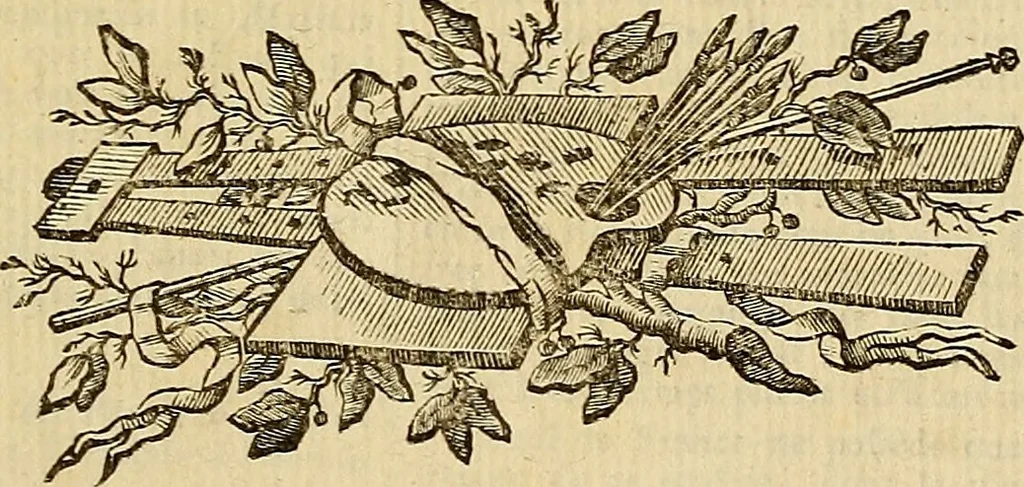 An illustration from Beaux-arts, 1788, leaf 8