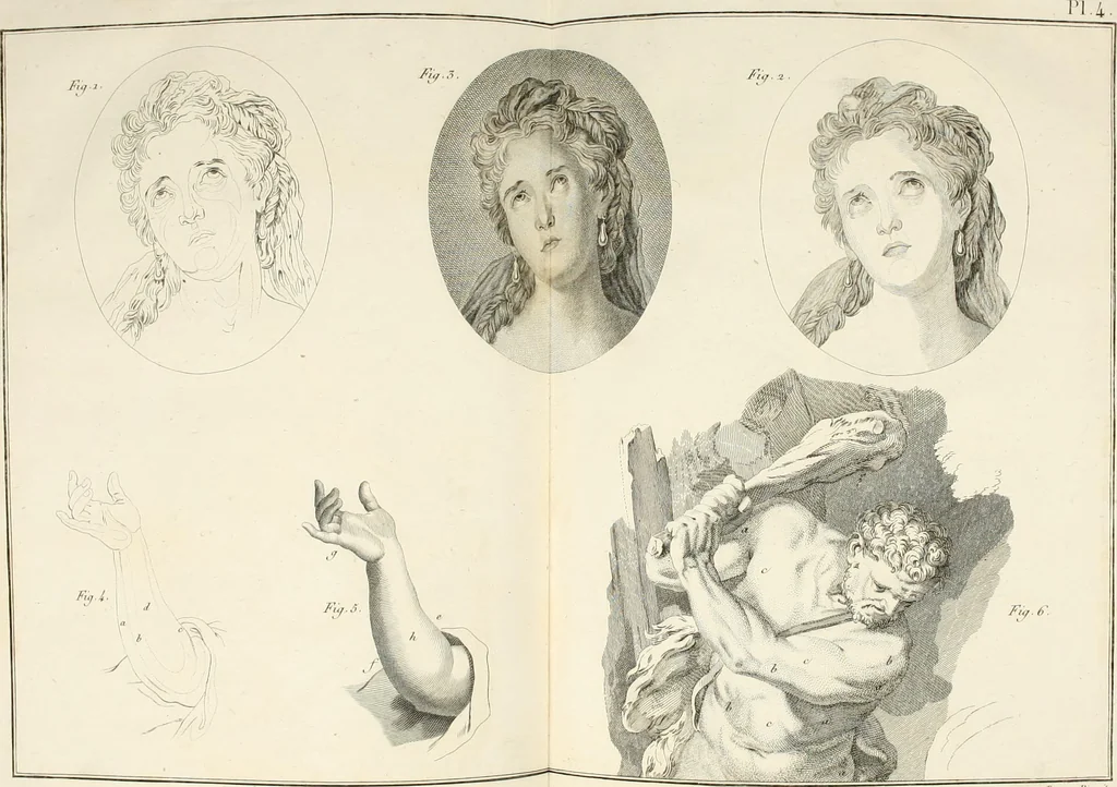 An illustration from Beaux-arts, 1788, leaf 125