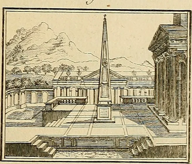 An illustration from Beaux-arts, 1788, leaf 138