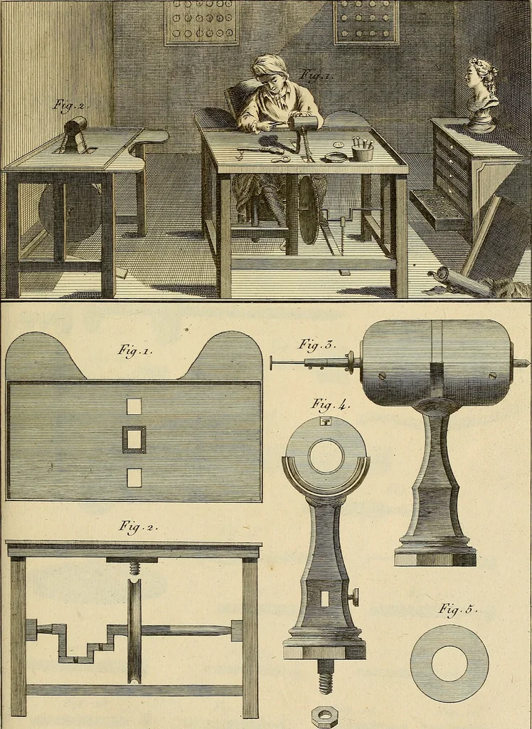 An illustration from Beaux-arts, 1788, leaf 148
