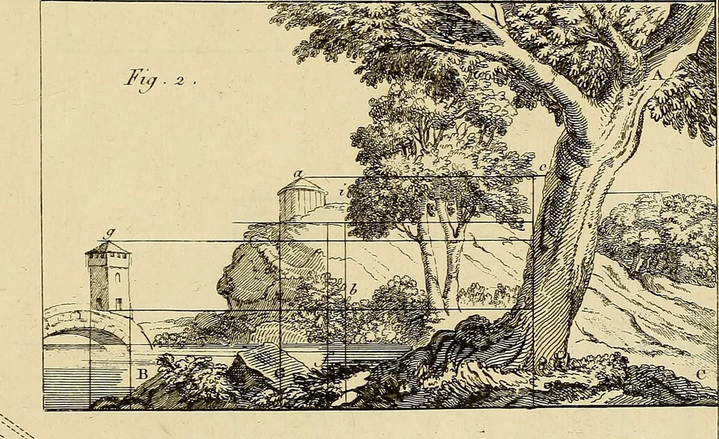 An illustration from Beaux-arts, 1788, leaf 190